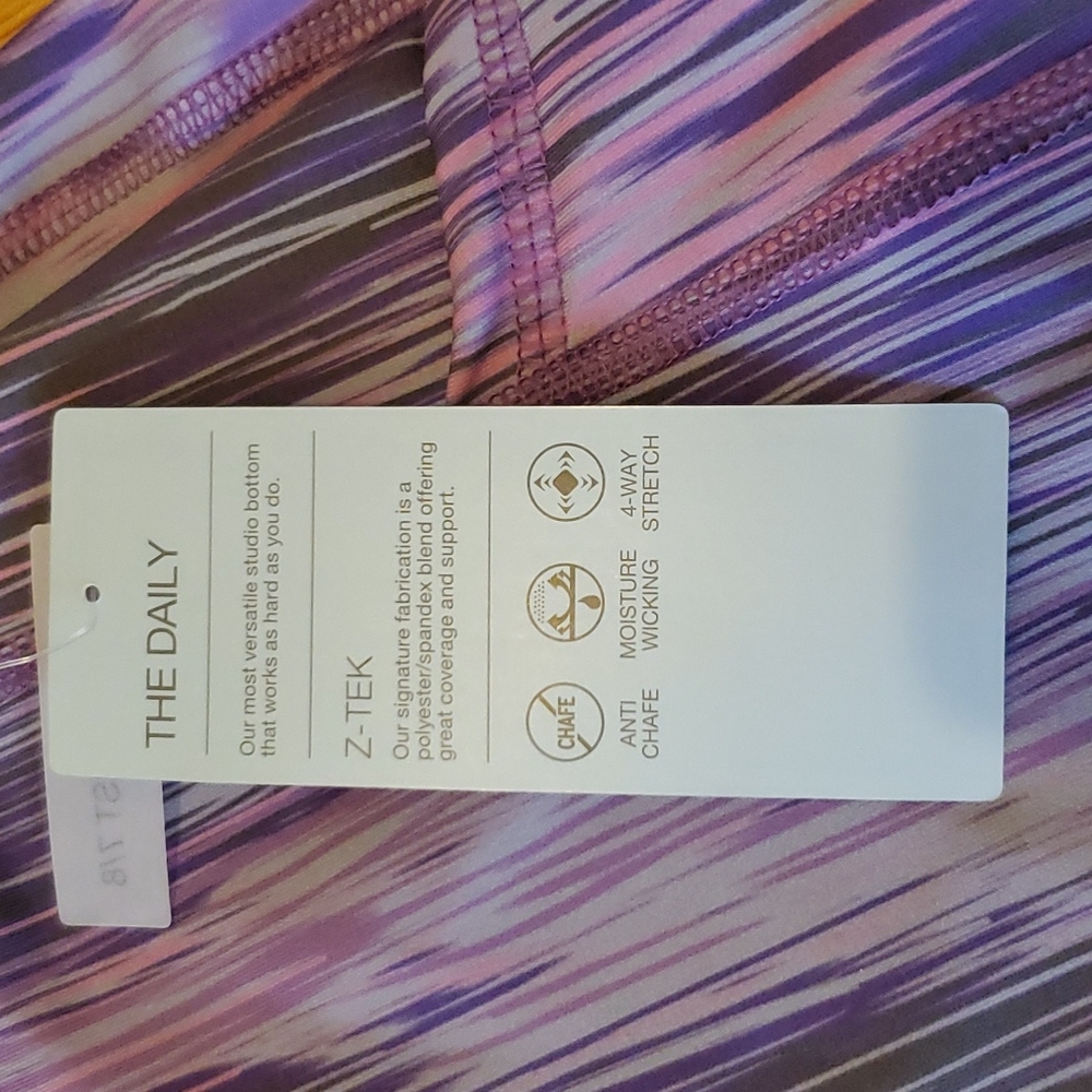 Zella High Waist 7/8 Leggings NWT - Pretty! - Picture 3 of 11